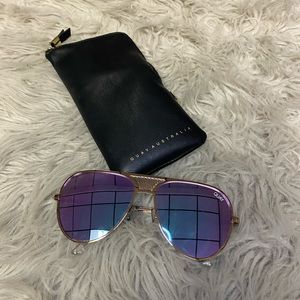 Quay x Kylie Jenner Iconic Aviator Sunglasses